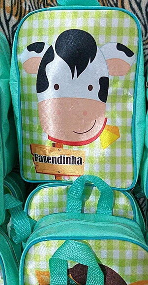 Mochila Personalizada Fazendinha