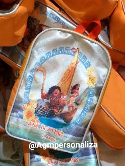 Mochila Tamanho Grande Volta as Aulas