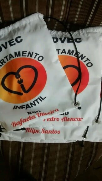 Mochilinhas Personalizadas