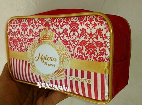 Necessaire Luxo Lembrança para 15 Anos