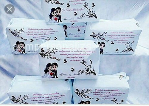 Nécessaire Personalizadas Box Tecido Cordoba