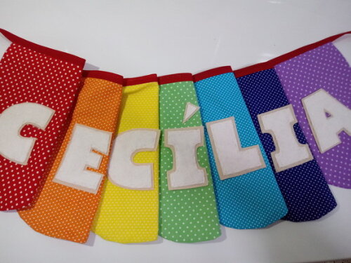 Bandeirolas de Tecido Personalizada
