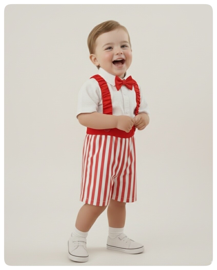 Conjunto Infantil Festa Circo Vintage