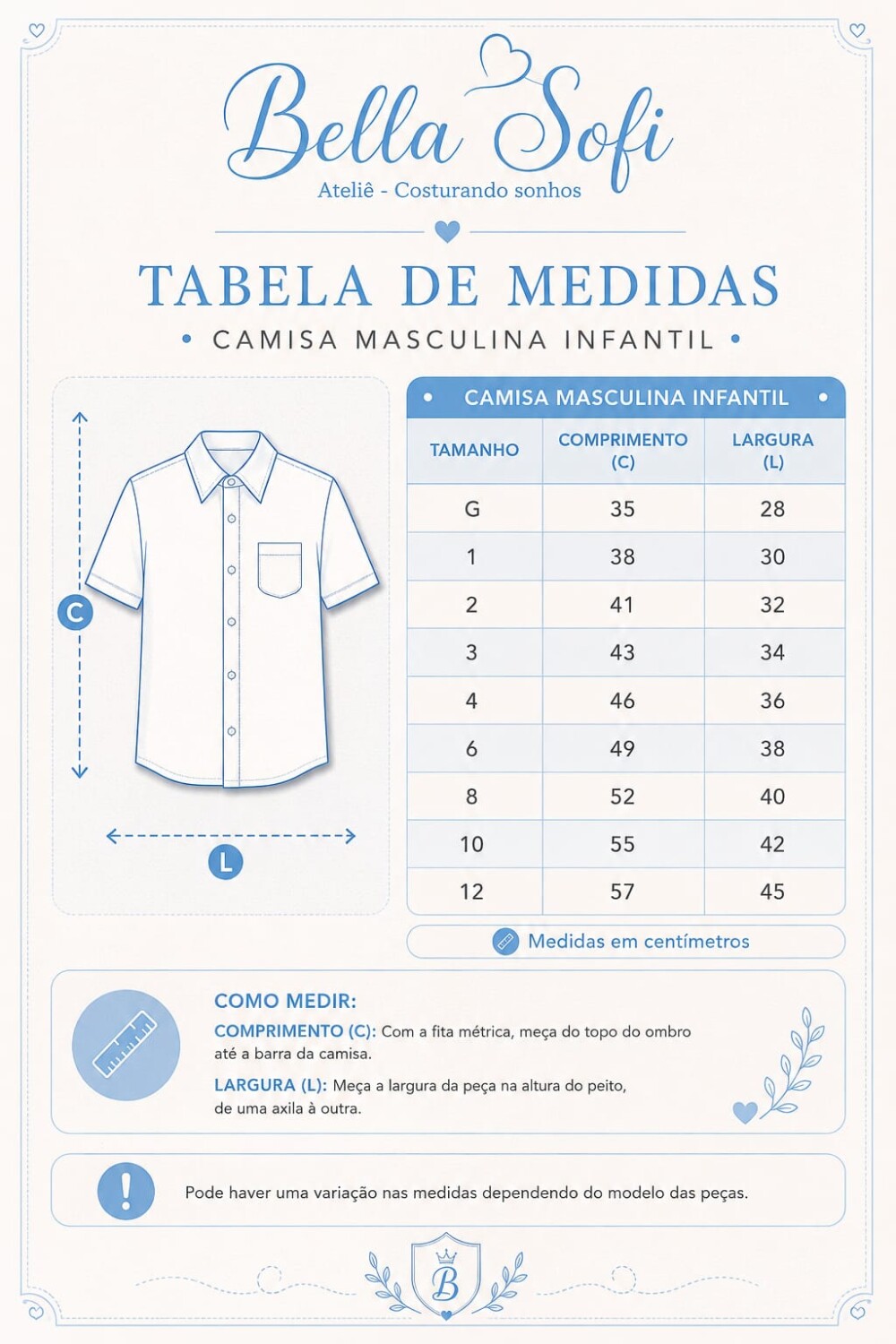 Camisa Tricoline Infantil Menino Xadrez Azul Confortável e Elega