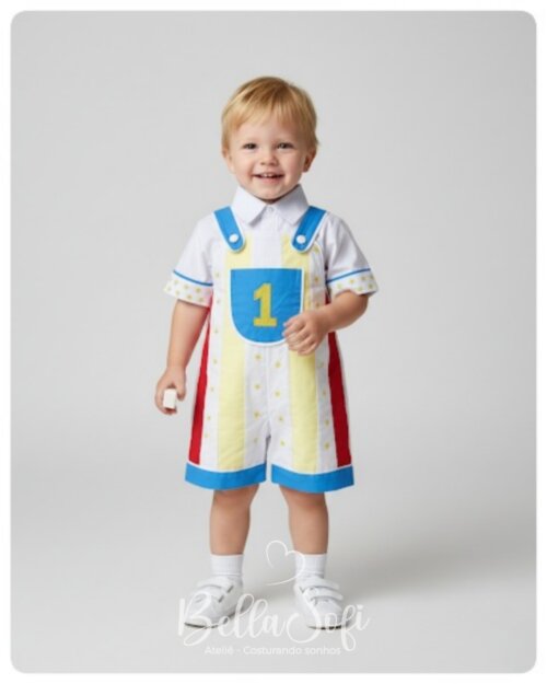 Conjunto Infantil Circo Vintage