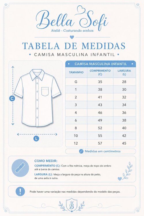 Camisa Tricoline Infantil Menino Xadrez Azul Confortável e Elega