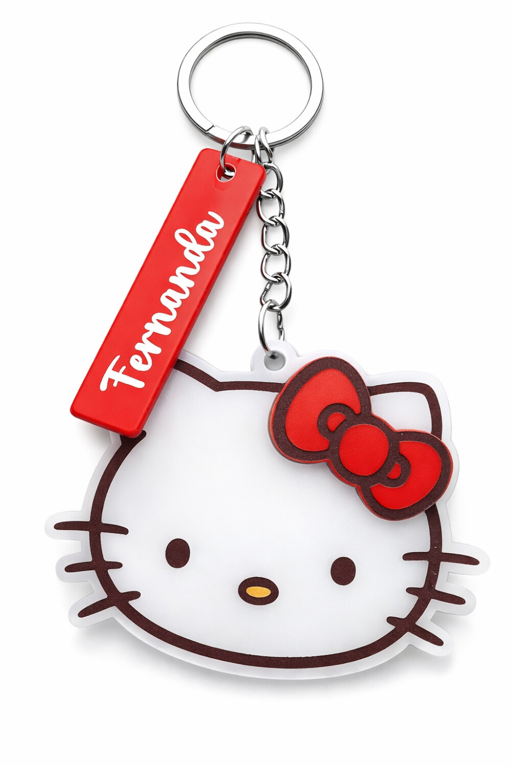 Chaveiro Hello Kitty em acrílico personalizado
