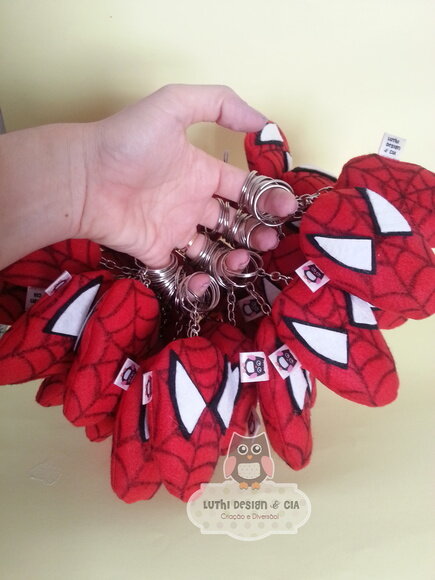 Chaveiro Homem Aranha