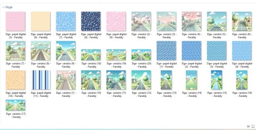 Kit Digital Bluey 3D