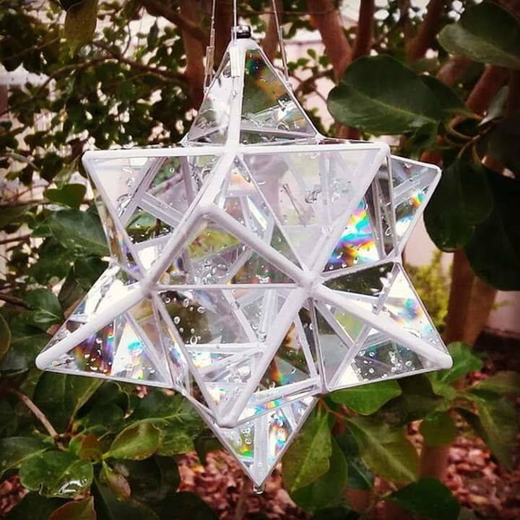 Prisma d'água Estrela Sirius harmonizador feng shui