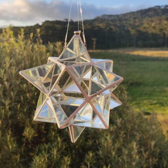 Prisma d'água Estrela Sirius harmonizador feng shui