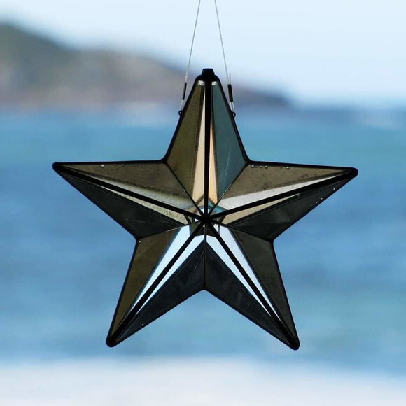 Prisma d'água Estrela de 5 Pontas feng shui harmonizador