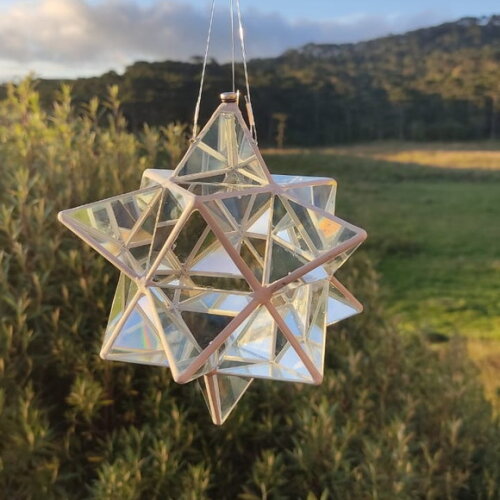 Prisma d'água Estrela Sirius harmonizador feng shui