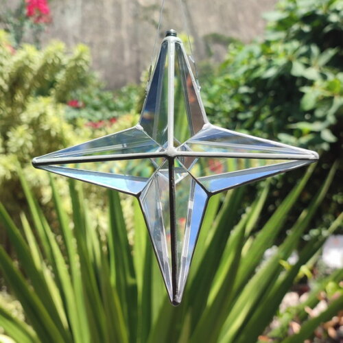 Prisma d'água Rosa dos Ventos harmonizador feng shui