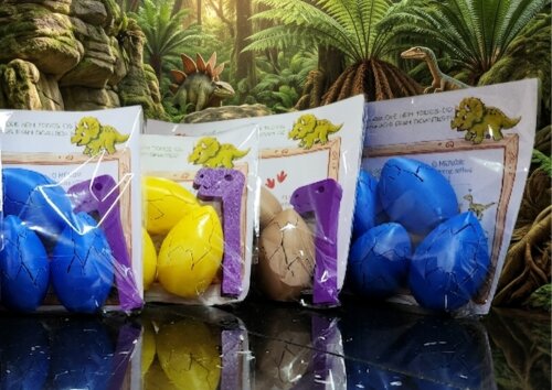 Kit eclosão Dino – Brinquedo Interativo Colecionável