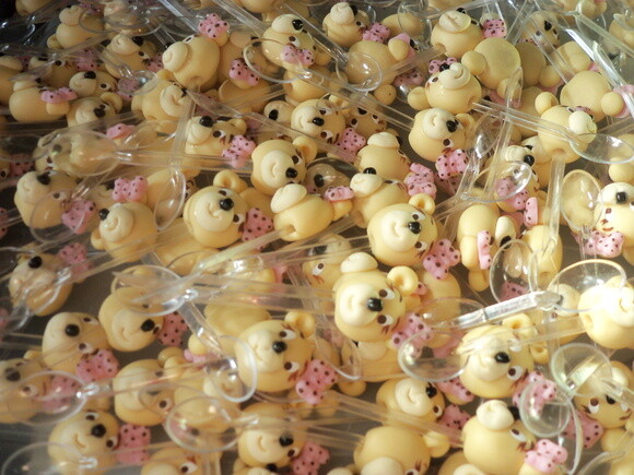 20 colherzinhas para brigadeiro ursinha