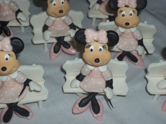 Aplique Jardim da Minnie Rosa