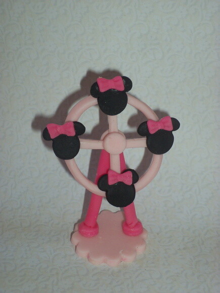 Aplique Roda gigante Minnie