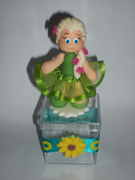 Caixinha de acrilico Frozen Fever