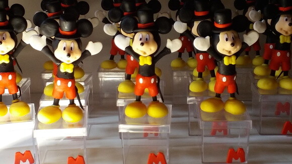 Caixinha de acrilico Mickey