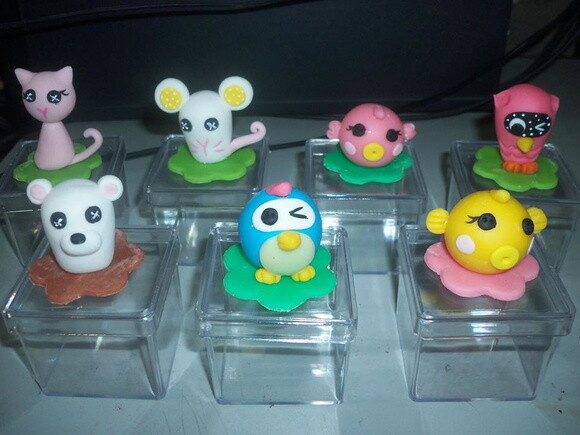 Caixinha de acrilico Lalaloopsy