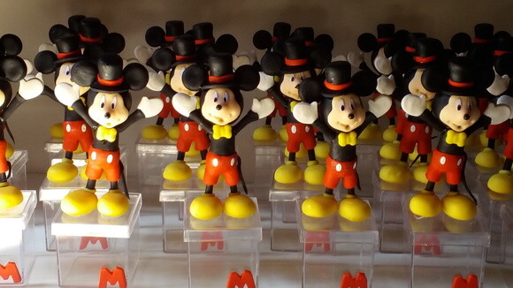 Caixinha de acrilico Mickey