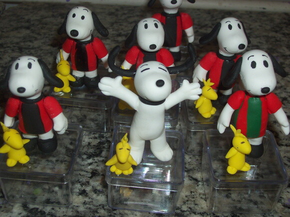 Caixinha de acrilico Snoopy