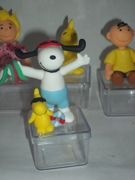 Caixinha de Acrilico Turma do Snoopy