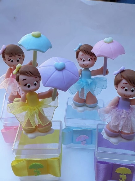 Caixinha em Acrilico Chuva de Amor