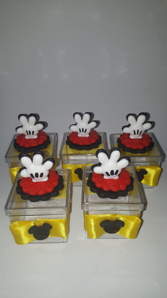 Caixinhas de acrilico Mickey