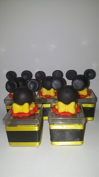 Caixinhas de acrilico Mickey