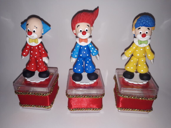 Caixinhas em acrilico Circo