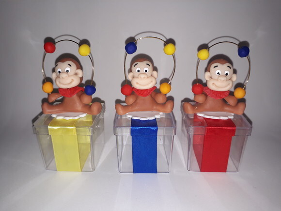 Caixinhas em acrilico Circo
