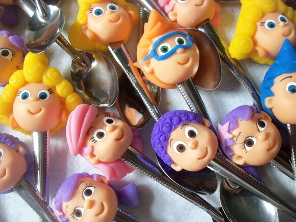 Colheres em inox, Buble Guppies