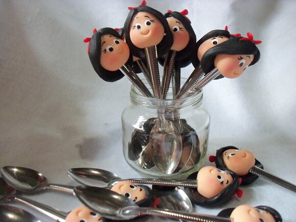 Colheres em inox, Branca de Neve