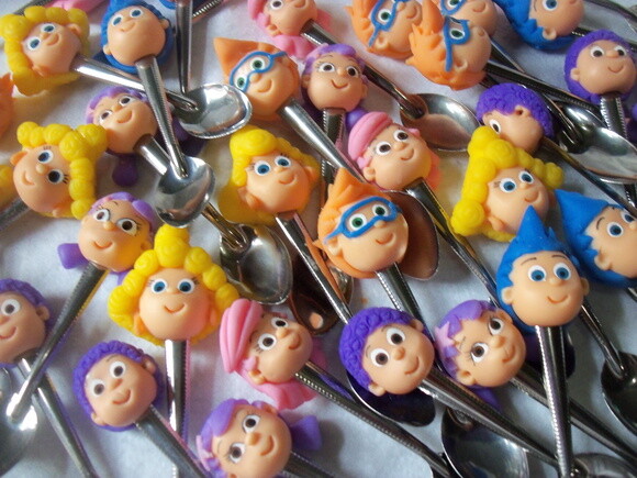 Colheres em inox, Buble Guppies