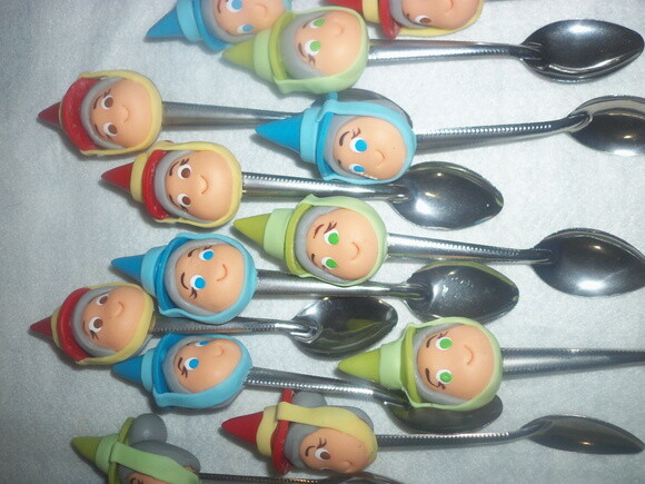 Colheres em inox, Fadinhas