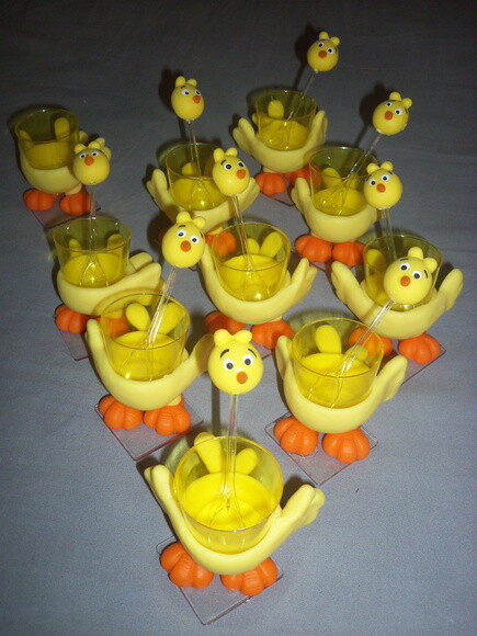 Copinhos para docê Pintinho