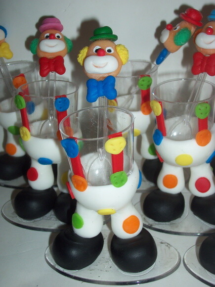 Copinhos para doces, Palhaço.