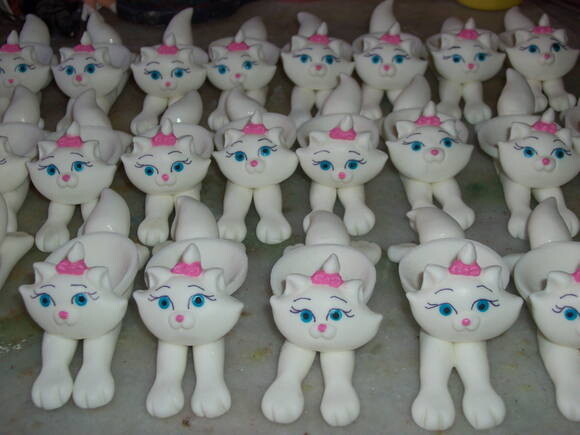 Forminha para doces Gata Marie