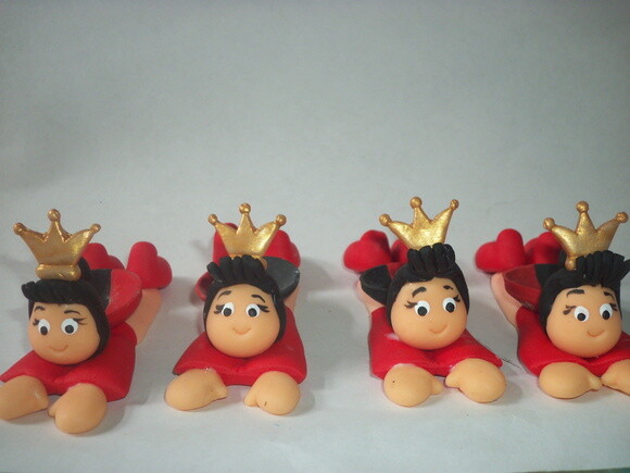 Forminha para doces Rainha de Copas