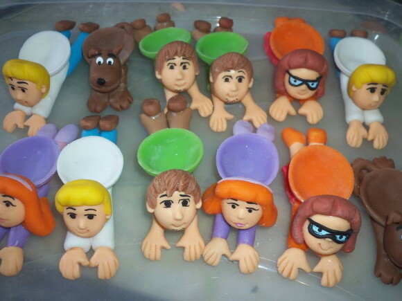 Forminhas de doces Scooby