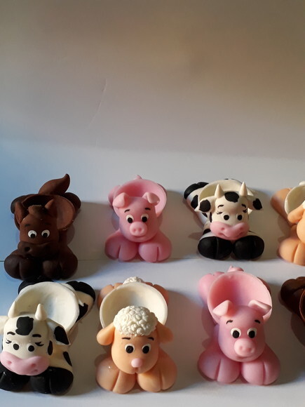 Forminhas para doces Fazendinha