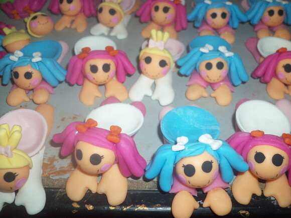 Forminhas para doces Lalaloopsy