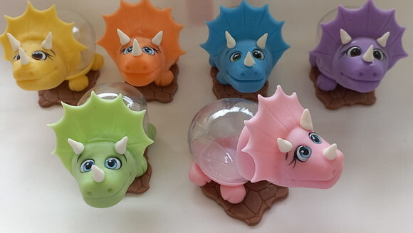 Mini Baleiro Dinossauro