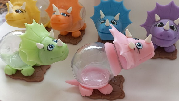Mini Baleiro Dinossauro
