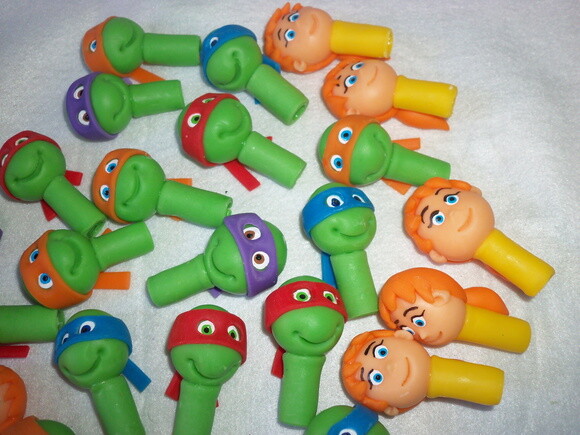 Ponteiras Tartarugas Ninjas