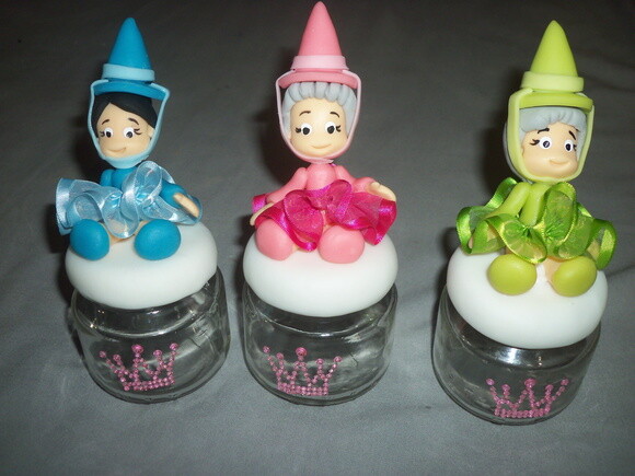 Potes de papinha Princesa Aurora