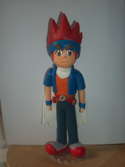 Topo de bolo Beyblade