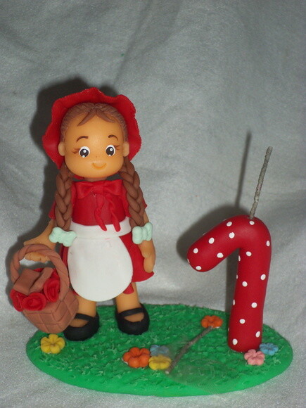 Topo de Bolo Chapeuzinho Vermelho